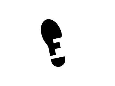 Footprint brand branding eco foot footprint identity logo print