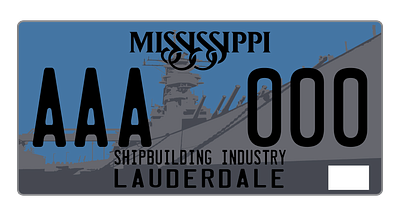 Mississippi License Plate Redesign