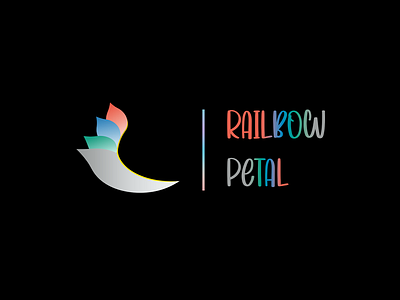 Rainbow Petal branding design graphic design illustration logo