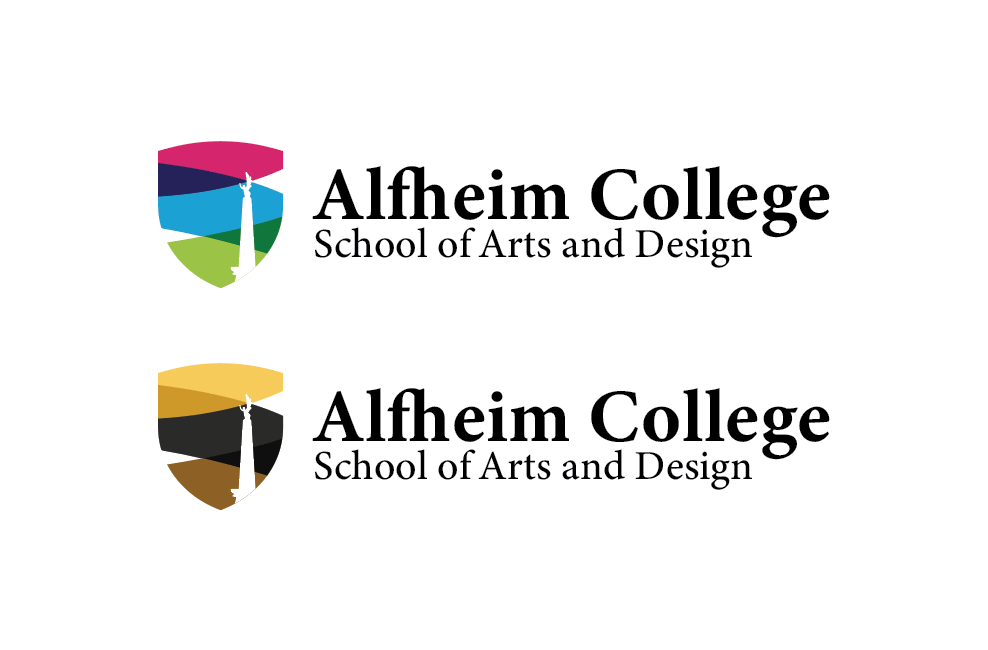 College Logo Design by Paul Esguerra on Dribbble