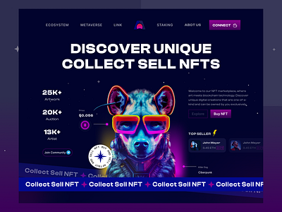 NFT Concept app design designweb nft ui uidesigner uiux ux uxdesigner webdesign