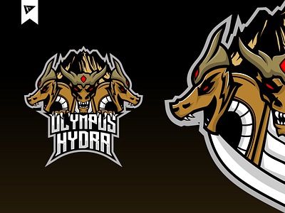 Olympus Hydra Esport Logo brand branding design e sport e sprot esport game gaming gaminglogo graphic design illustration inspirationdesign logo logo esport logoesport vector