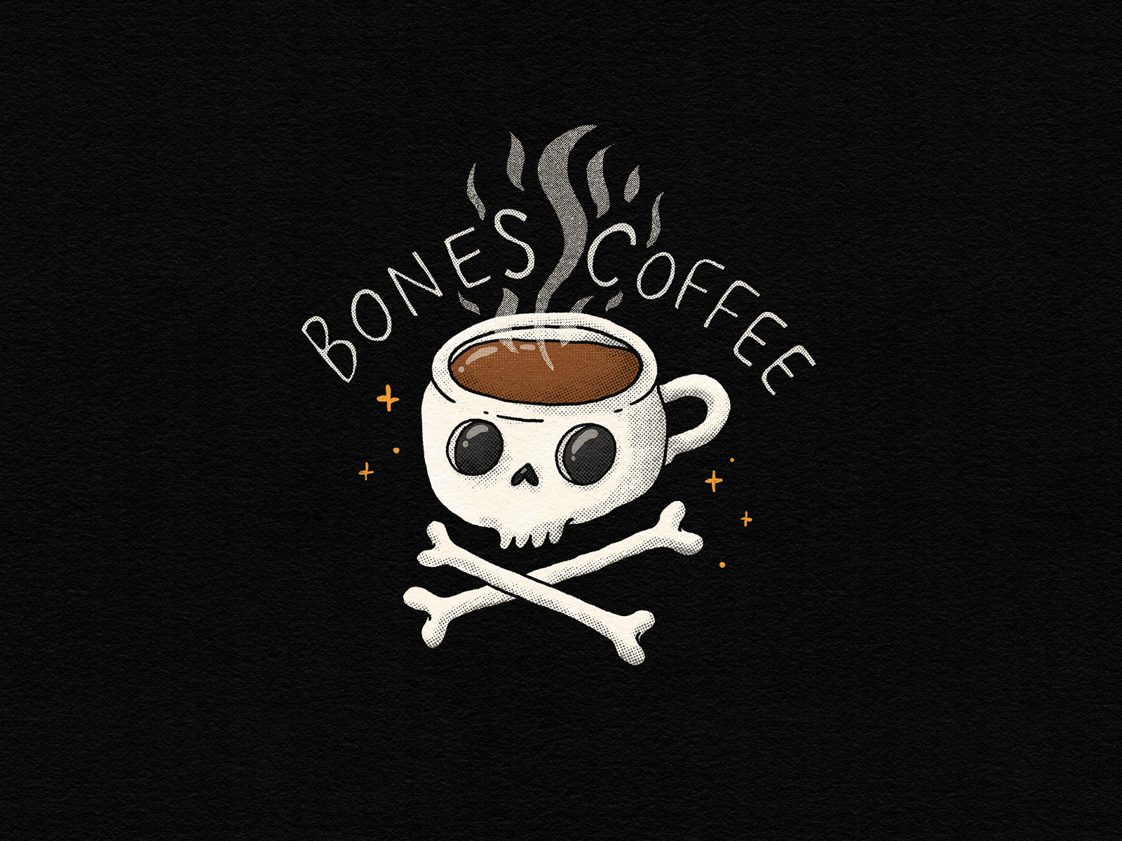 Bones Coffee By Tania Tania On Dribbble