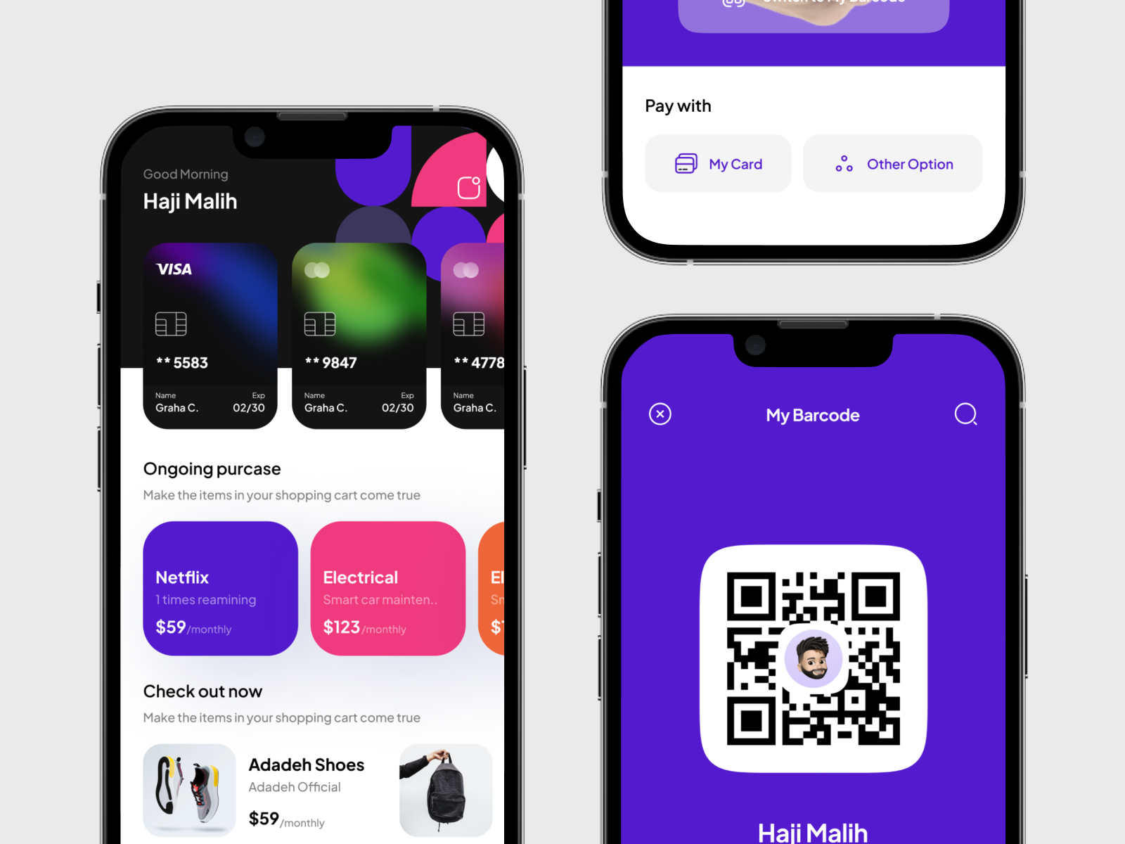 Easypay Mobile by grahacaesara ☘️ for Pixelz on Dribbble
