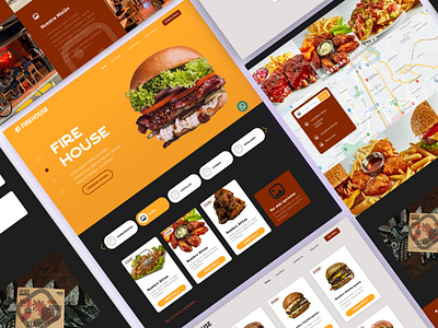 Firehouse - Website design branding design graphic design ui