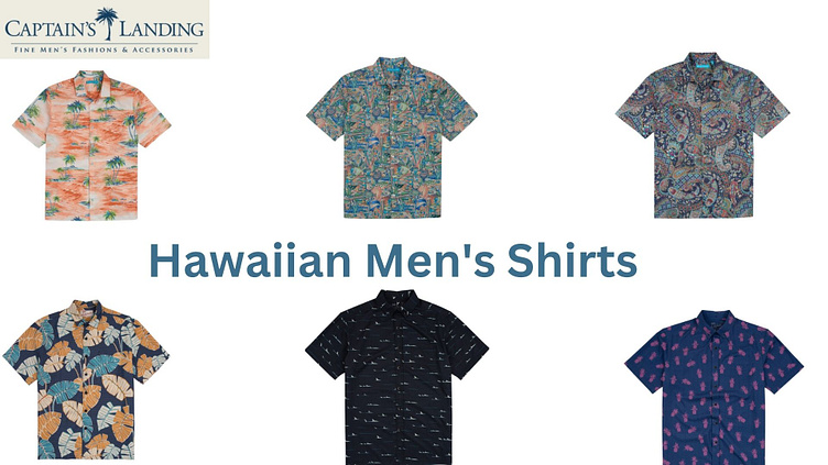 Hawaiian-Style Men's Shirts by Captains Landing on Dribbble