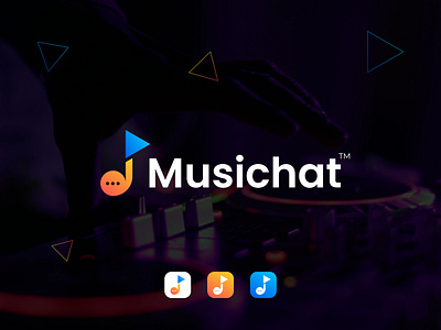 Logo design, music logo, brand identity app icon brand identity branding chat logo dj logo logo logo design logo designer logos modern logo music music icon music logo play button play icon play logo song logo sound logo video logo