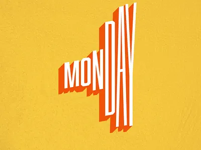 It is Monday, my dudes! animation font font animation lettering monday text animation
