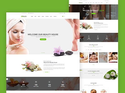 Health & Beauty HTML Template - Beautyhouse store