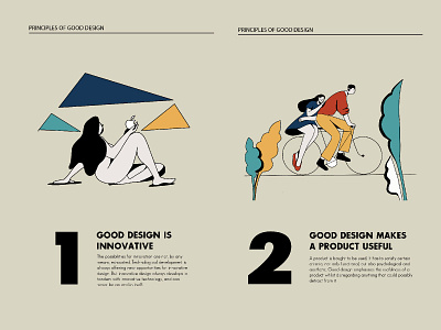 Good Design Principles deiter rams design principles illustration poster