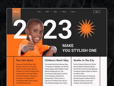 Fashion Web Header article beauty blog clothing design ecommerce fashion fashion blog header homepage layout outfit simple trend ui uiux web design web ui website website design