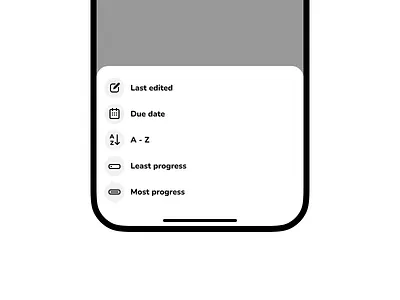 Sort app icons ios menu sort ui