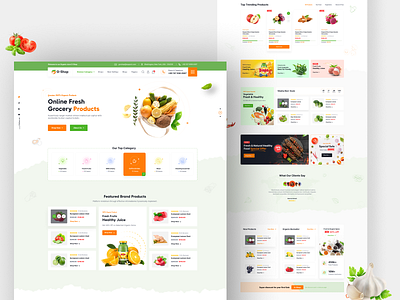 E-commerce Grocery Store cart checkout deals discount design e commerce design ecommerce ikea landing page marketplace online store product shop shopify shopping store uidesign web website woocommerce