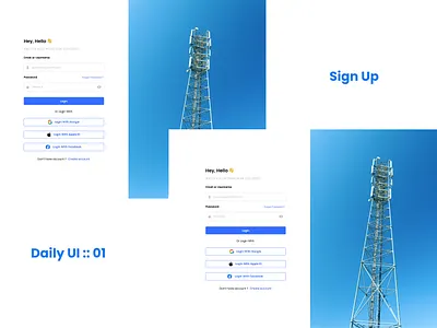 Sign Up Page daily ui design figma ui design ui learn ui web web design
