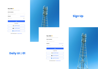 Sign Up Page daily ui design figma ui design ui learn ui web web design