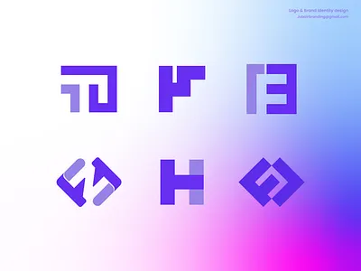 LETTER LOGO MARK COLLECTION (01) app icon awesome logo branding branding identity code logo d letter logo f letter logo flat logo freedom gradient logo gradient logo h letter logo logo collection logo design logo volume n letter logo negative space logo new logo t letter logo t letter loogo tech logo