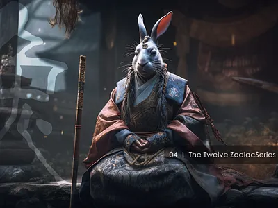 04 ｜ The Twelve ZodiacSeries - Rabbit 3d animation design fashion illustration ui ux 设计