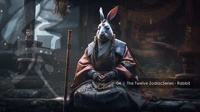 04 ｜ The Twelve ZodiacSeries - Rabbit 3d animation design fashion illustration ui ux 设计