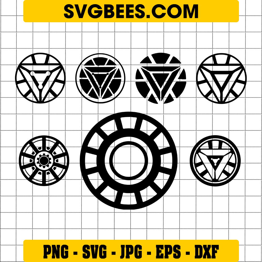 Iron Man Logo SVG by SVGbees: SVG Files for Cricut - Get Premium SVGs ...