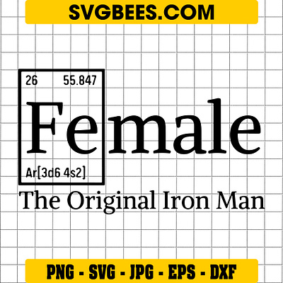 Female The Original Iron Man SVG female the original iron man svg svgbees