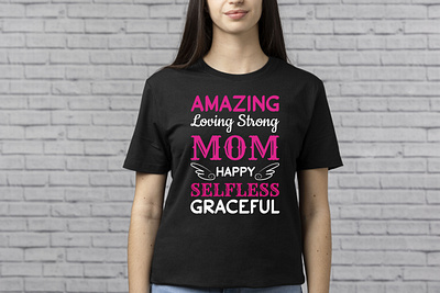 MOM T-SHIRT DESIGN custom mothers day t shirt