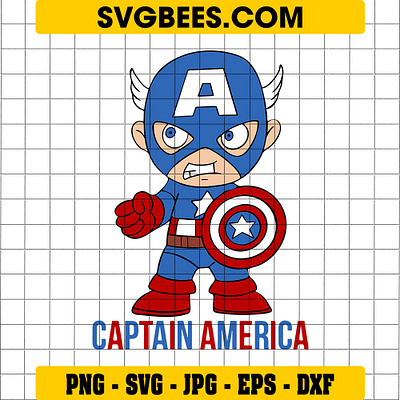 Captain America SVG captain america svg svgbees