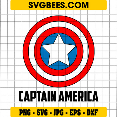 Captain America Logo SVG captain america logo svg svgbees