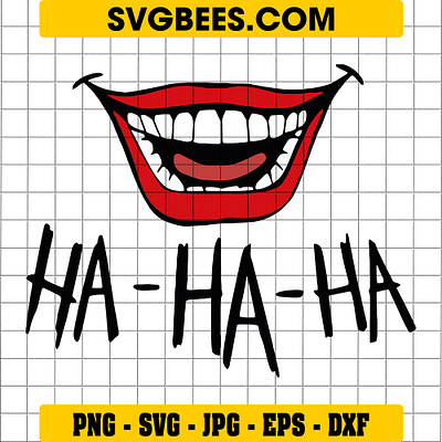 Joker Haha SVG joker haha svg svgbees