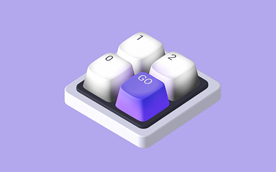 Cute mini keyboard using Spline 3d 3d design mini keyboard purple spline tutorial