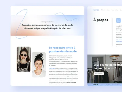 ORRA - About us about us desktop team ui ux website