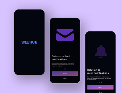 WebHub App Design app app design crypto app defi app ui ui design uiux ux ux design web3 web3 app