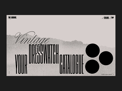 Time Guardians exploration horizontal scroll minimal simple typhography ui