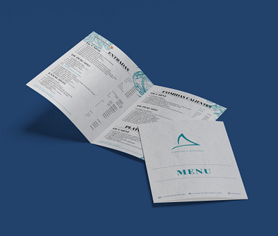 Restaurant menu "la vela de calpe" cafe cafe menu carta de bebidas design el menu food food menu graphic design layout menu polygraphy restaurant menu spain design vector