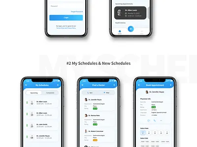Healthcare Platform ui design