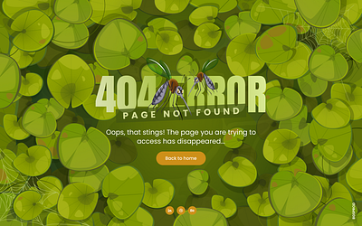 404 Error 3d animation 404 error design figma illustration illustrator ui webflow website