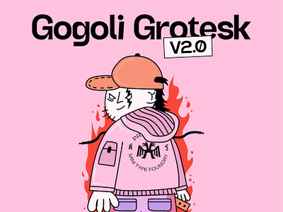 Gogoli Grotesk 2.0 is here! design fat font fonts fun funky graphic grotesk quirky sans serif serif typeface typography