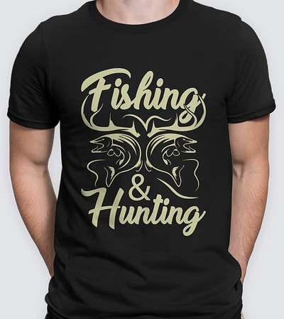 fISHING AND HUNTING DESIGN design designer fishing graphic graphic design hunting illustration maker t shirt