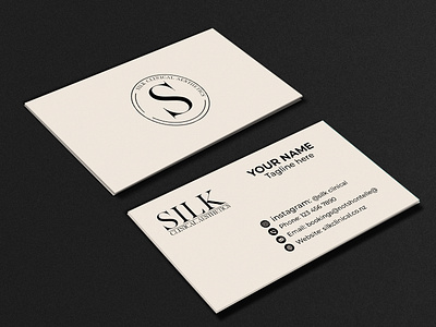 Business card graphic design