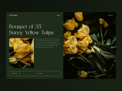 Website Design. Flower Shop design ecommerce flower shop ui ux web website