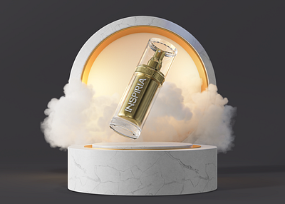 Perfume 3d visualization 3d blender bottle c4d cloud design illustration perfume product render rendering visualization
