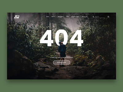 404 not found page 404 404 not found concept design error page forrest green background ui user experience user inteface ux web