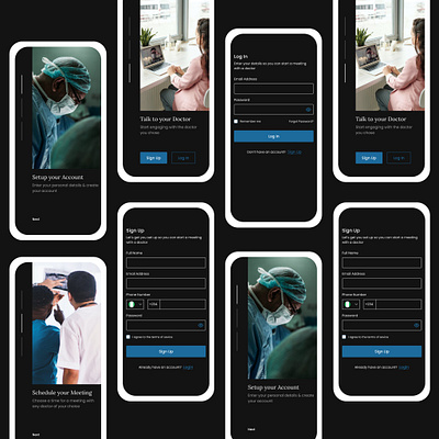 Onboarding Screens for a Healthcare dashboard design healthcare homepage landingpage medical onboarding uiuxdesign uiuxdesigner