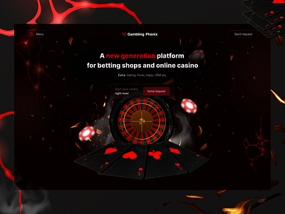 Gambling/casino app branding casino design interface trend ui ux