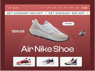 e-commerce/Fashion website Design design ecommerce graphic design mockup ui website
