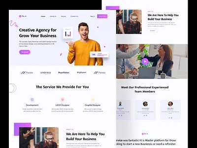 Business Agency Website Design agency website branding company creative agency design design agency digital agency digital marketing hero homepage landing page marketing agency portfolio saas seo agency ui web design