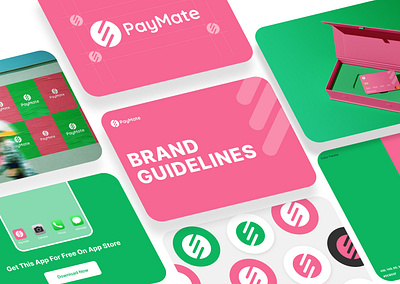 PayMate Brand Guidelines & Visual Identity brand brand design brandidentity branding branding design business card color creative logo design designstudio graphic design logo logo design logo mark logo type logos pattern design typography visual design visualidentity