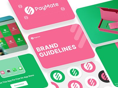 PayMate Brand Guidelines & Visual Identity brand brand design brandidentity branding branding design business card color creative logo design designstudio graphic design logo logo design logo mark logo type logos pattern design typography visual design visualidentity