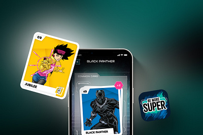 Marvel Cardgame Supermarket collecting e commerce games graphic design marvel online game supermarket ui
