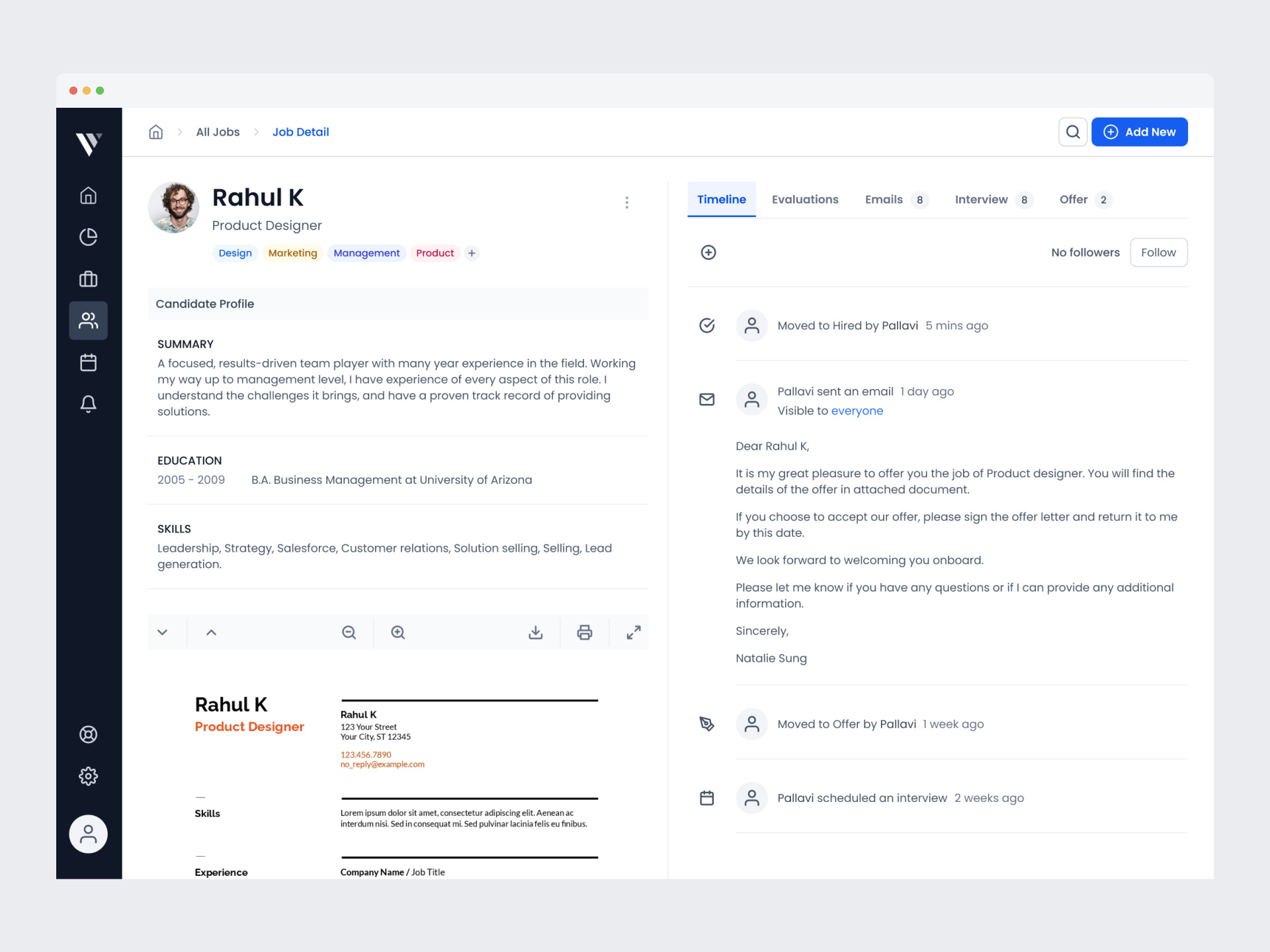 SAAS Recruitment Management Design System by Riswan on Dribbble