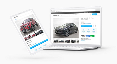 Buying a Car Online (Desktop / Tablet)